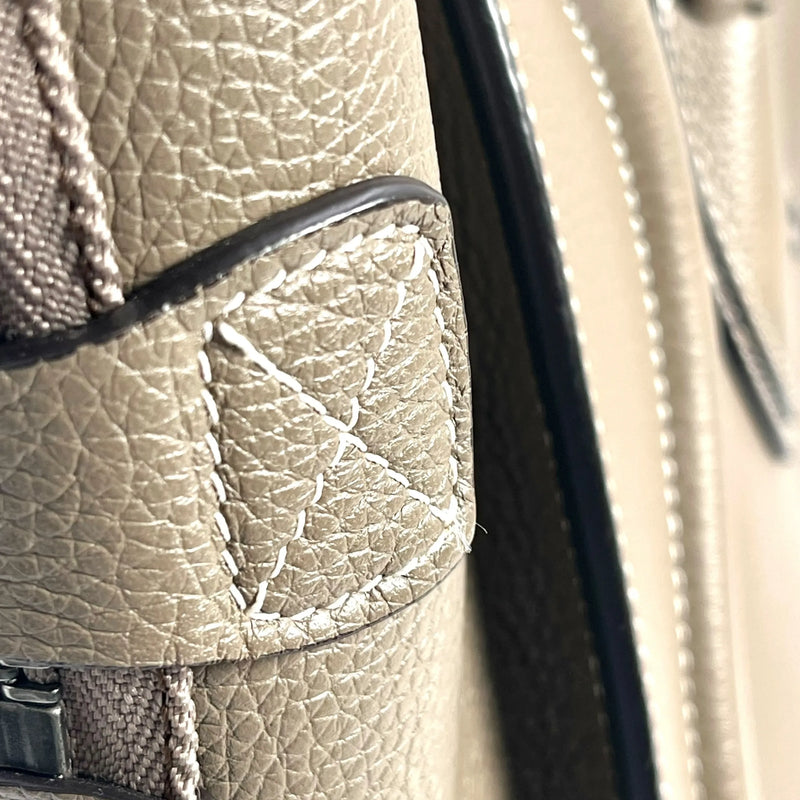 CELINE Luggage Micro Hand Bag Tote Bag - Beige