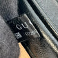 GUCCI GG Marmont Mini Round Chain Shoulder Bag - Black