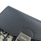 Dior Oblique Canvas × Leather Body Bag Shoulder Bag - Black