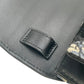 Dior Oblique Canvas × Leather Body Bag Shoulder Bag - Black