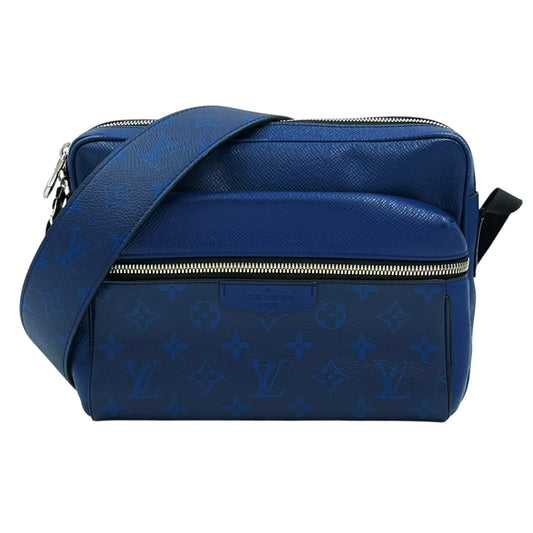Louis Vuitton Taiga Rama Outdoor Messenger PM Shoulder Bag Body Bag - Blue