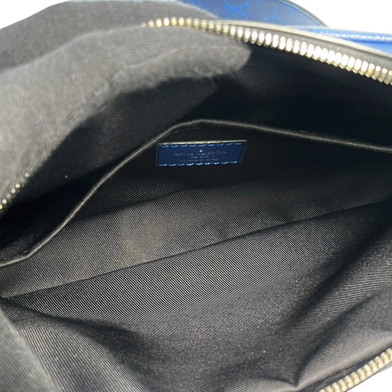 Louis Vuitton Taiga Rama Outdoor Messenger PM Shoulder Bag Body Bag - Blue