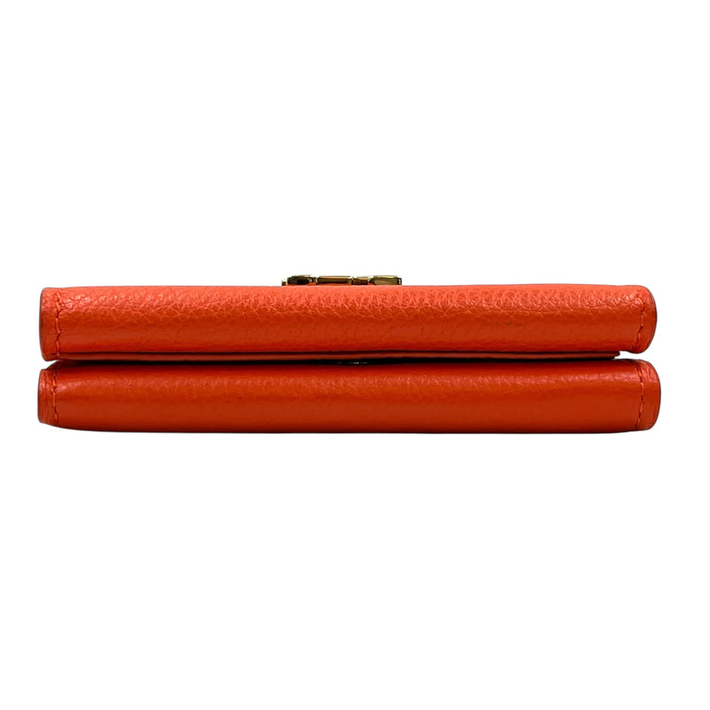 Louis Vuitton Portefeuille Lockmini Compact Wallet - Orange
