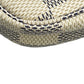 Louis Vuitton Damier Azur Mini Pochette Accessories Pouch - White