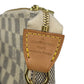 Louis Vuitton Damier Azur Mini Pochette Accessories Pouch - White