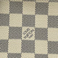 Louis Vuitton Damier Azur Mini Pochette Accessories Pouch - White