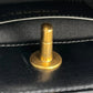 CHANEL Pearl Handle Leather Hand Bag - Black
