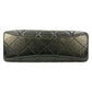 CHANEL Pearl Handle Leather Hand Bag - Black