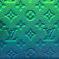Louis Vuitton Sac Plat XS Taurillon Leather Hand Bag - Green × Blue