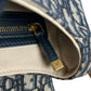 Dior Oblique Saddle Shoulder Bag - Navy 