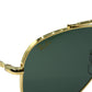 Ray-Ban Gold Frame Sunglasses - Gold - 34044