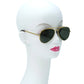 Ray-Ban Gold Frame Sunglasses - Gold - 34044
