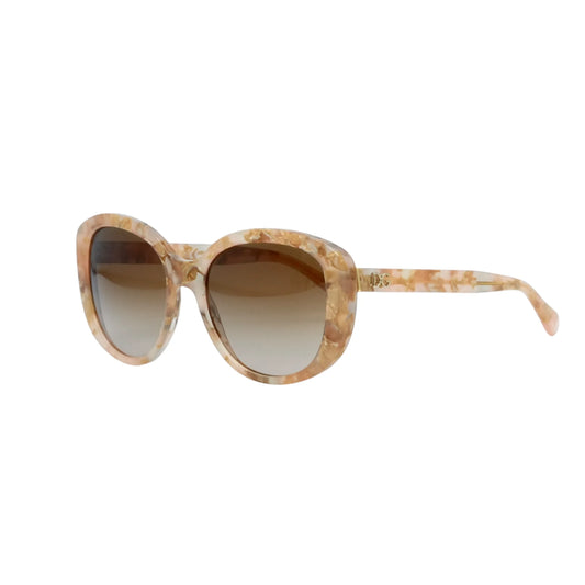 DOLCE＆GABBANA Beige Frame Sunglasses - Beige - 34065