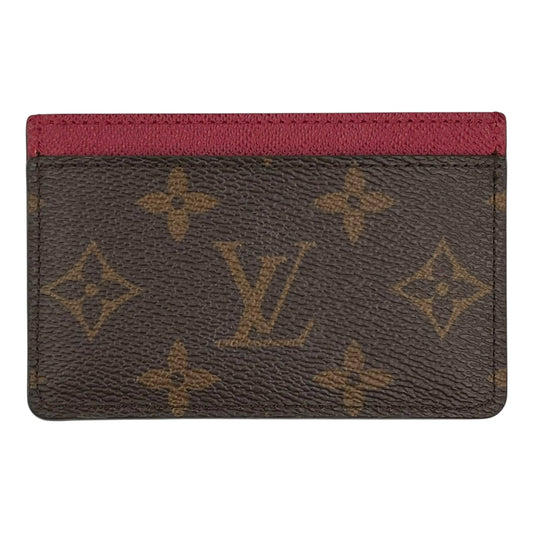Louis Vuitton Monogram Porte Cartes Simple Card Case