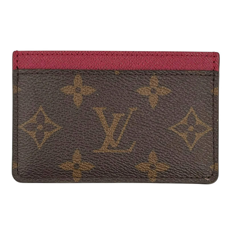 Louis Vuitton Monogram Porte Cartes Simple Card Case
