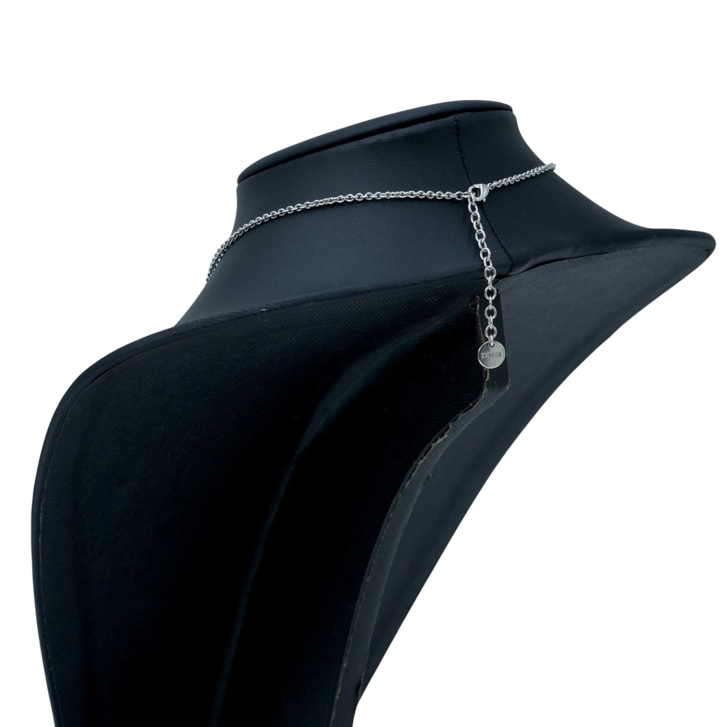 Dior Petit CD Rhinestone Necklace - Metal