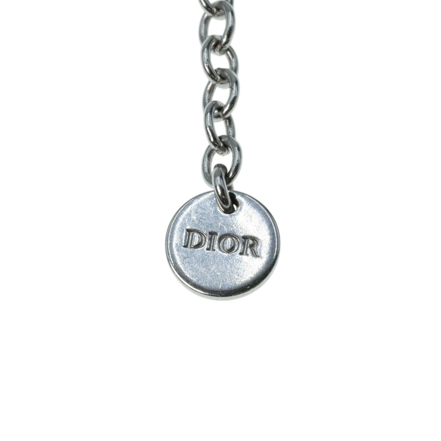 Dior Petit CD Rhinestone Necklace - Metal