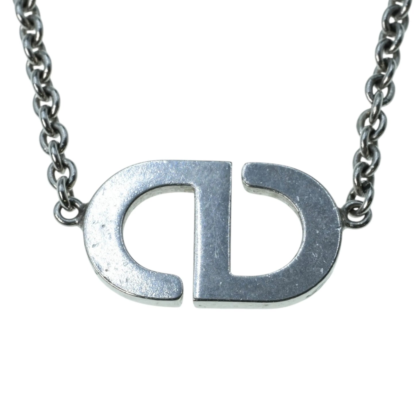 Dior Petit CD Rhinestone Necklace - Metal