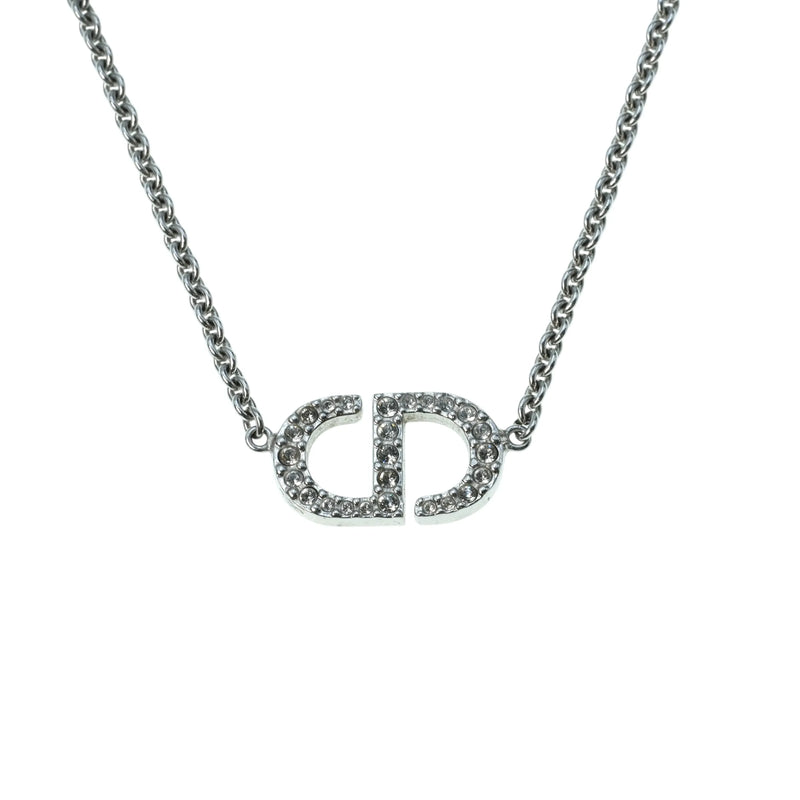 Dior Petit CD Rhinestone Necklace - Metal