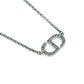 Dior Petit CD Rhinestone Necklace - Metal