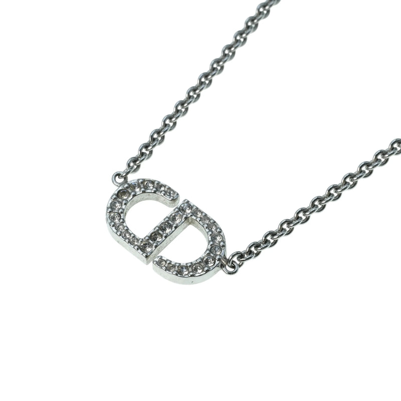 Dior Petit CD Rhinestone Necklace - Metal