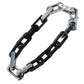 Louis Vuitton Monogram Chain Bracelet - Silver and Black 