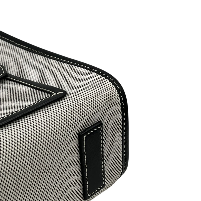 BURBERRY Mini Freya Tote Hand Bag Shoulder Bag - Black