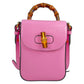 GUCCI Bamboo Mini Hand Bag Shoulder Bag Backpack - Pink