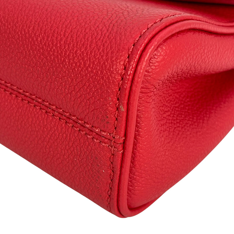 Louis Vuitton Monogram Empreinte Saint Germain BB Shoulder Bag - Red