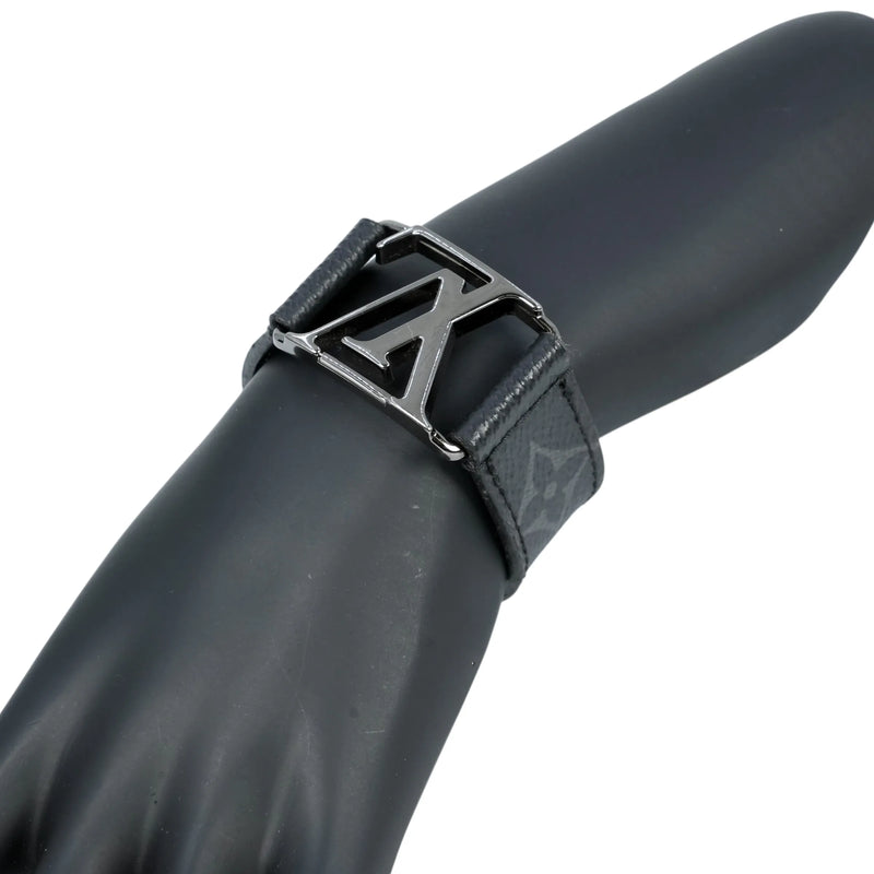 Louis Vuitton Monogram Eclipse Hockenheim Bracelet - Black - 34619