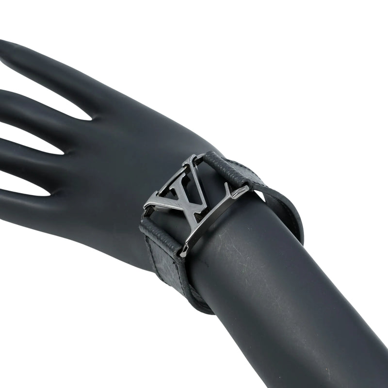Louis Vuitton Monogram Eclipse Hockenheim Bracelet - Black - 34619