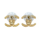 CHANEL CC Logo Earring A20C - Gold Plated