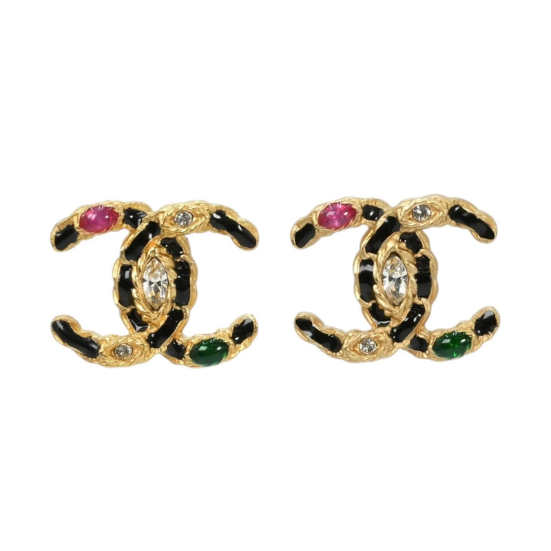 CHANEL CC Logo Earring A20C - Gold Plated