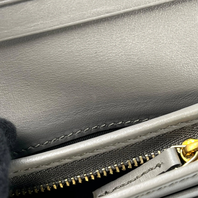 GUCCI GG Materasse Compact Wallet - Gray