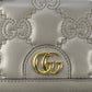 GUCCI GG Materasse Compact Wallet - Gray