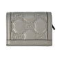 GUCCI GG Materasse Compact Wallet - Gray