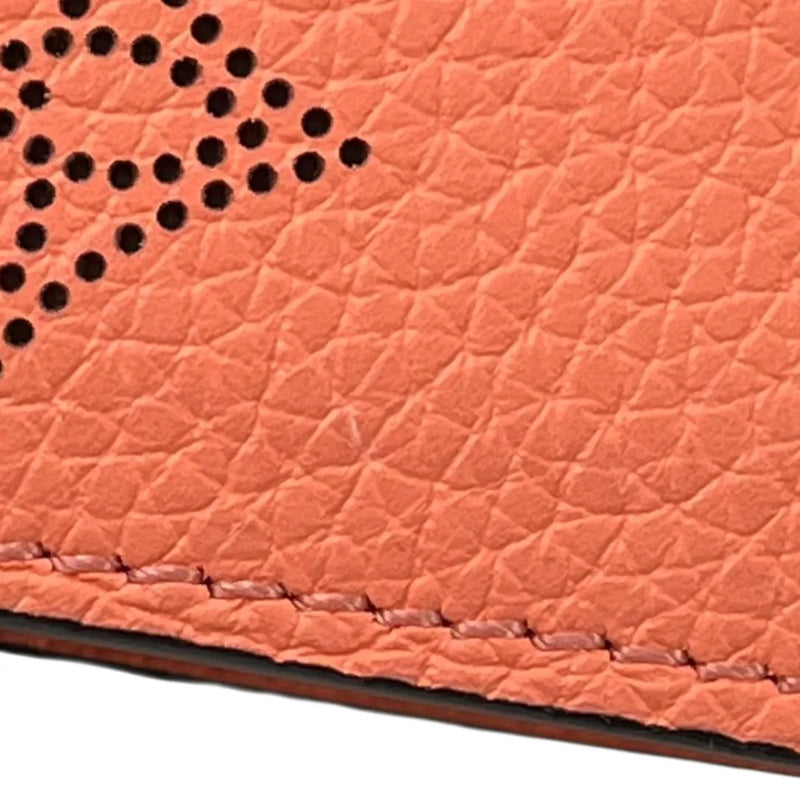 Louis Vuitton Portefeuille Clea Mahina Compact Wallet - Orange Pink