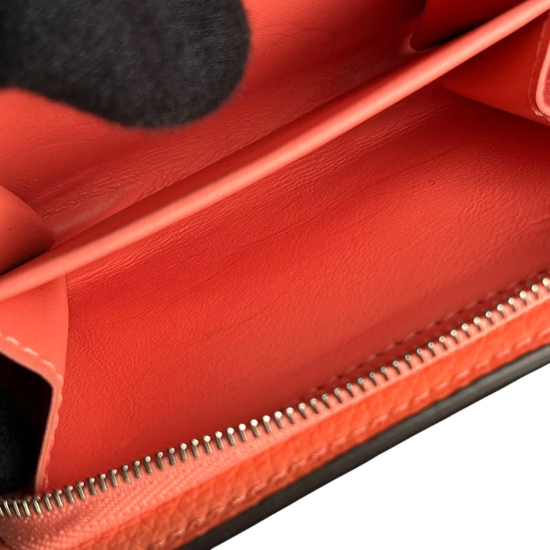 Louis Vuitton Portefeuille Clea Mahina Compact Wallet - Orange Pink