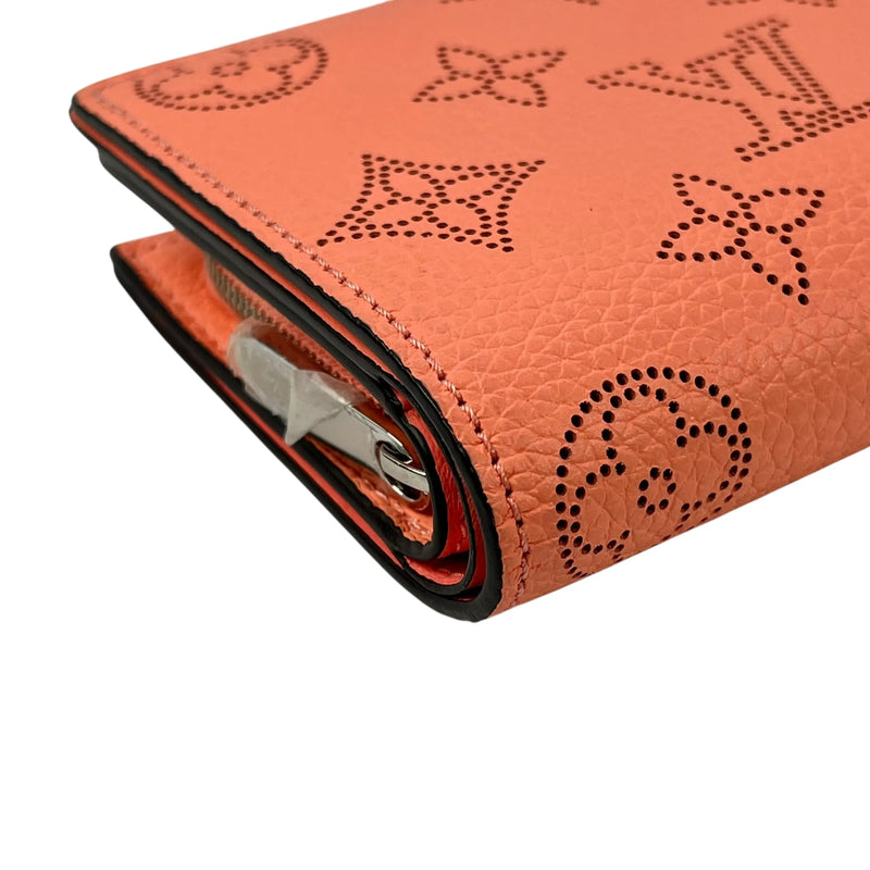 Louis Vuitton Portefeuille Clea Mahina Compact Wallet - Orange Pink