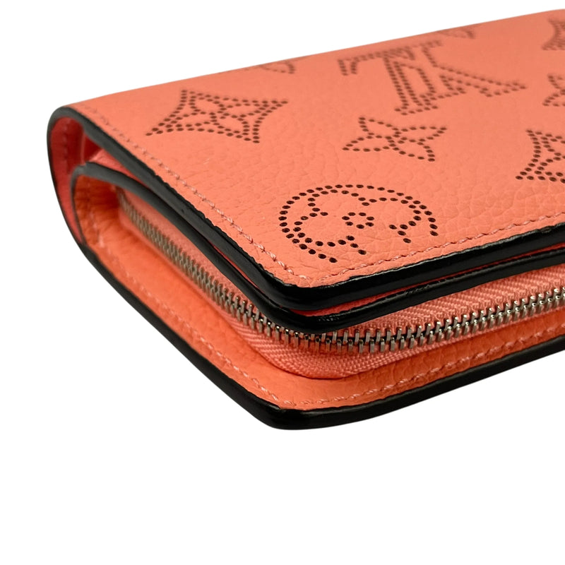 Louis Vuitton Portefeuille Clea Mahina Compact Wallet - Orange Pink