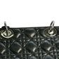 Dior Lady Dior Large Lambskin Cannage - Black