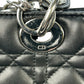 Dior Lady Dior Large Lambskin Cannage - Black