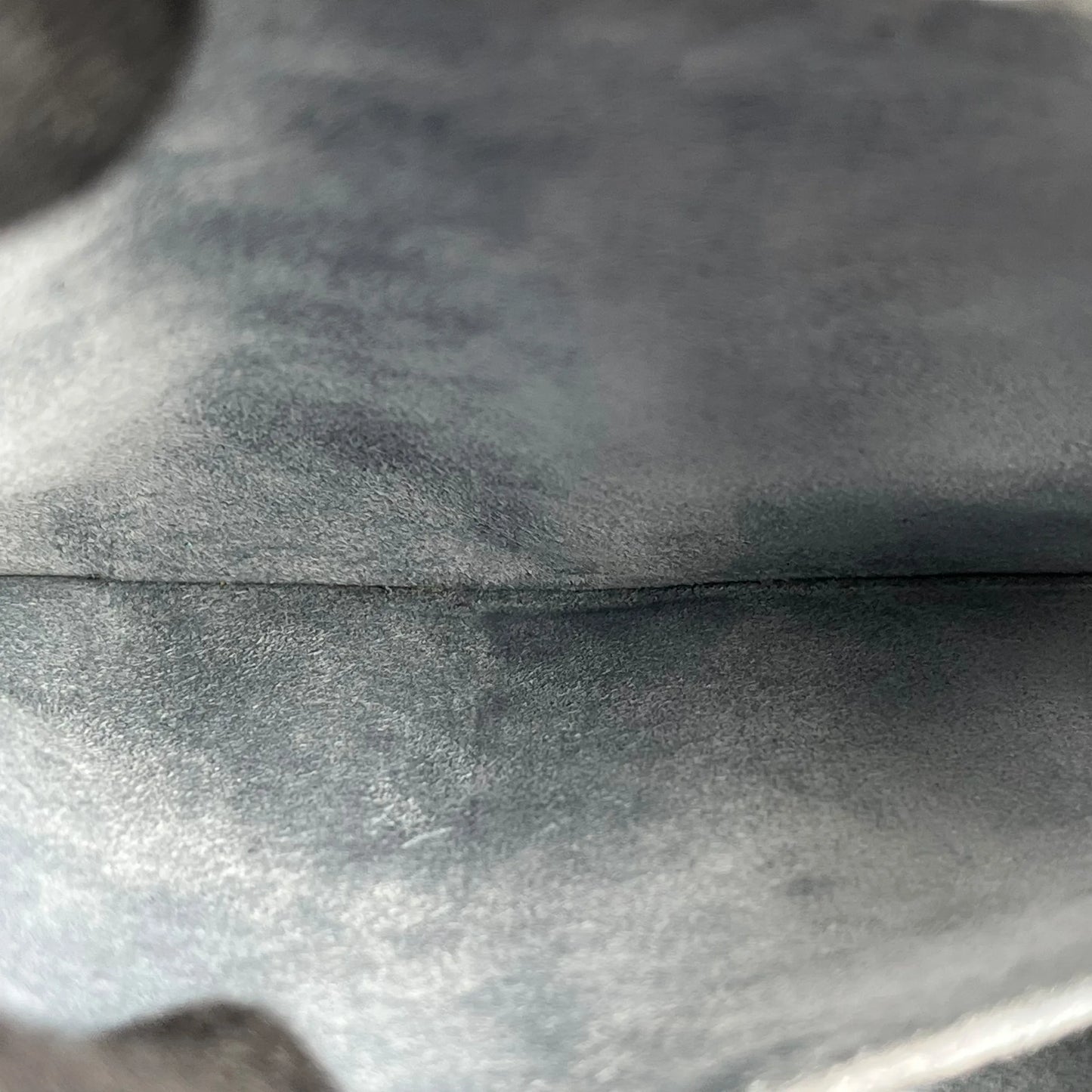 CELINE Small Cabas de France Calfskin Handbag - Light Grey 