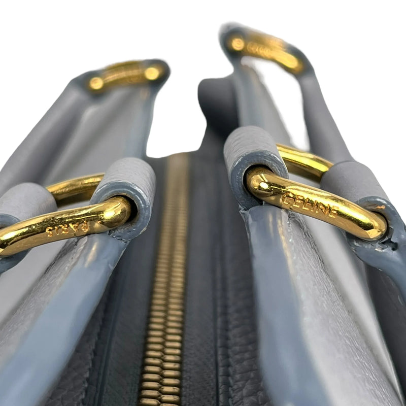 CELINE Small Cabas de France Calfskin Handbag - Light Grey 