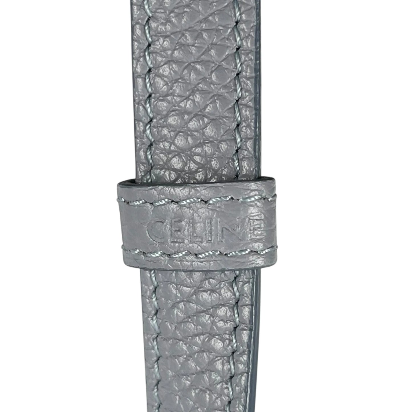 CELINE Small Cabas de France Calfskin Handbag - Light Grey 