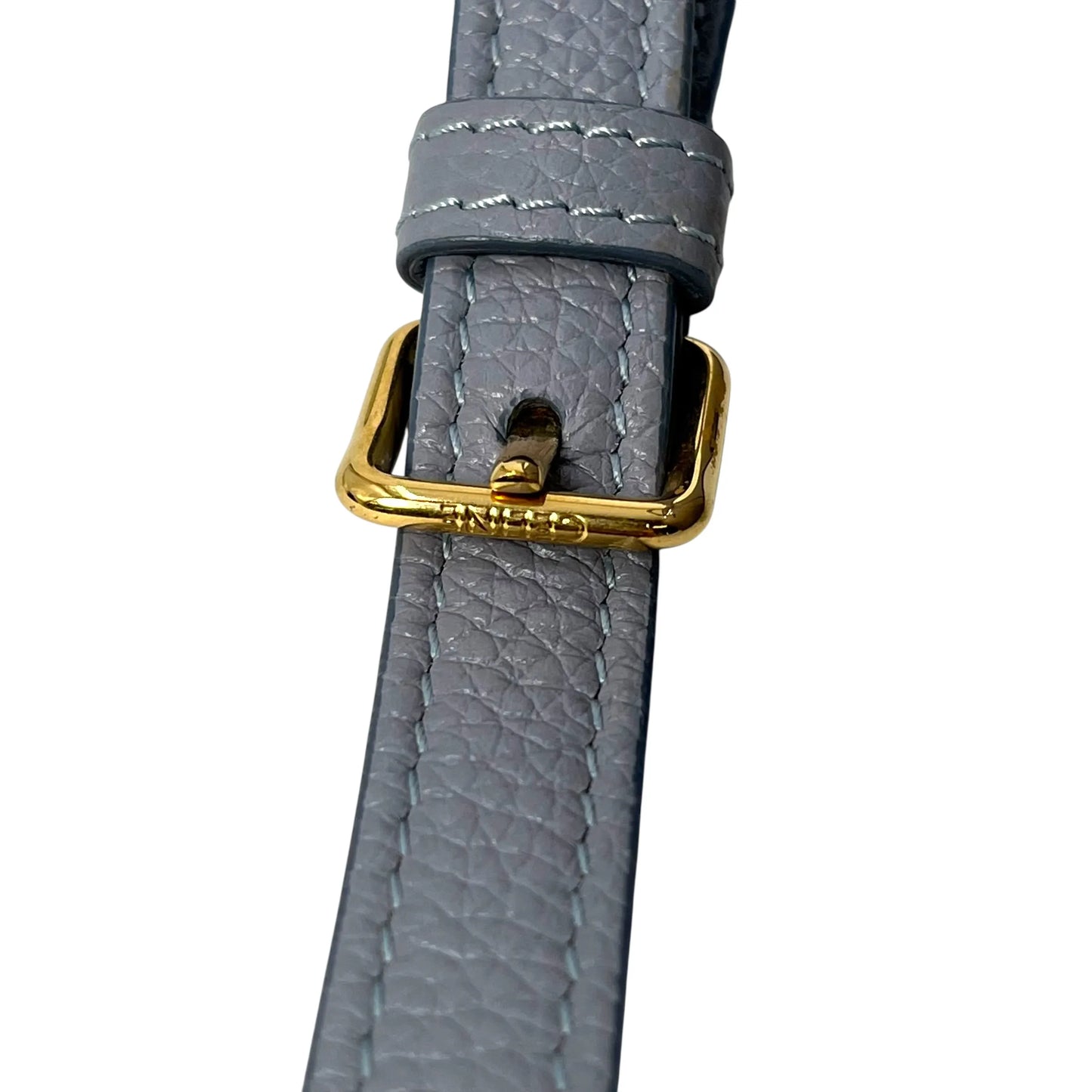 CELINE Small Cabas de France Calfskin Handbag - Light Grey 