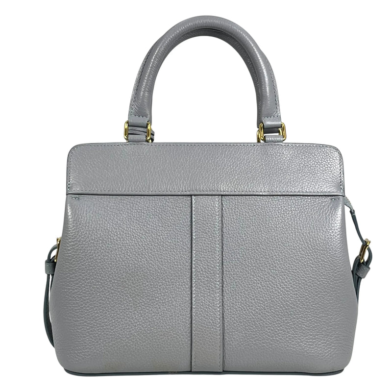 CELINE Small Cabas de France Calfskin Handbag - Light Grey 