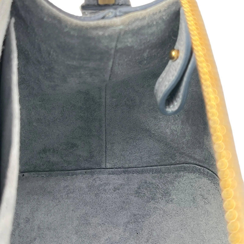 CELINE Small Cabas de France Calfskin Handbag - Light Grey 