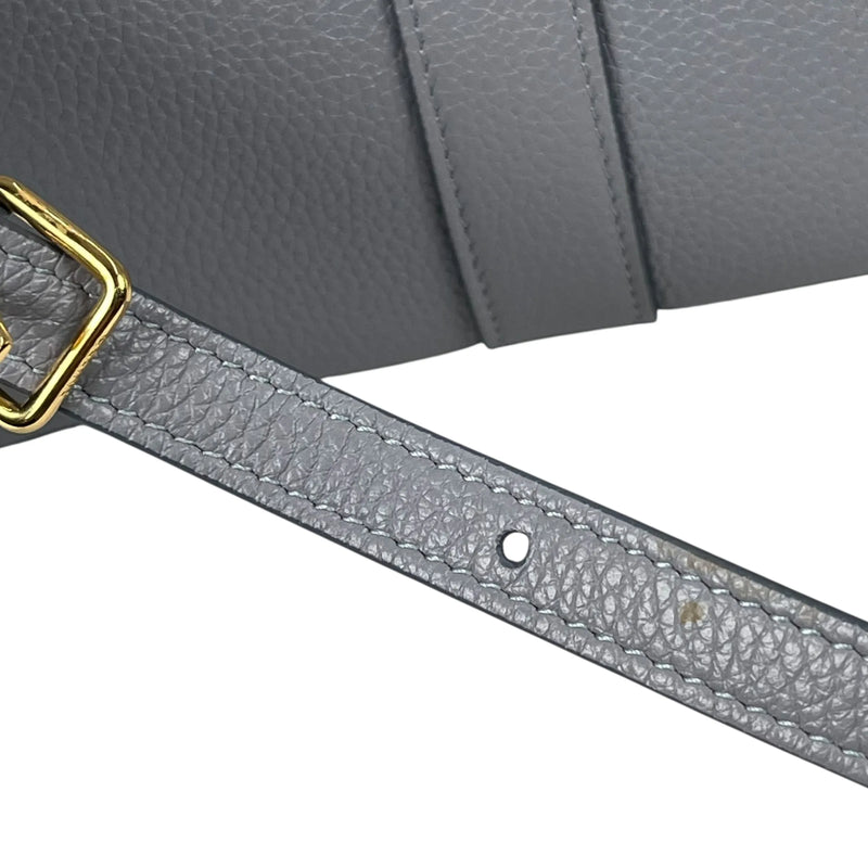 CELINE Small Cabas de France Calfskin Handbag - Light Grey 