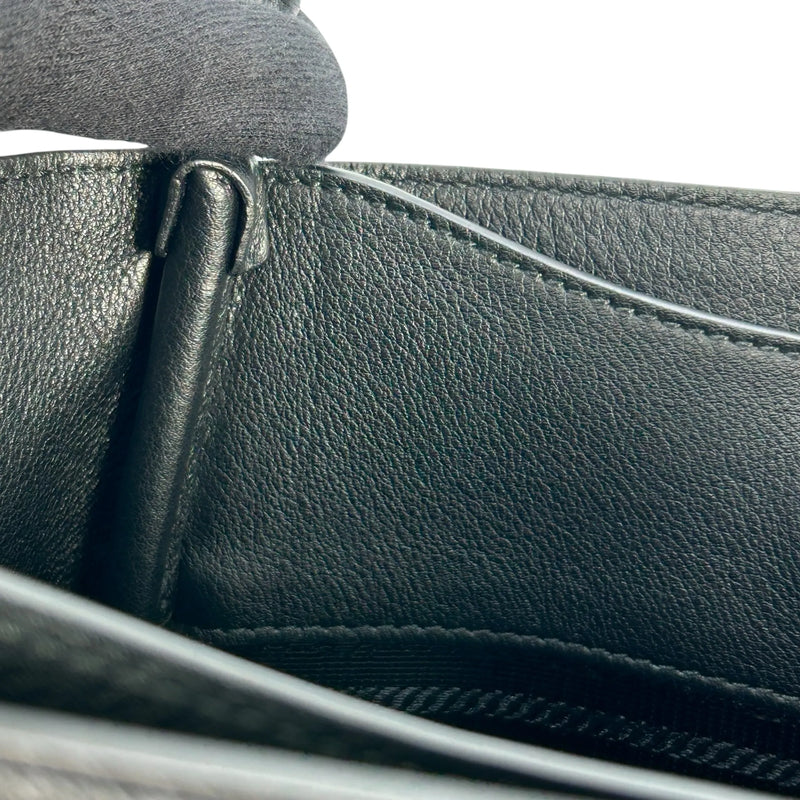 PRADA Leather Mini Tote Bag - Black